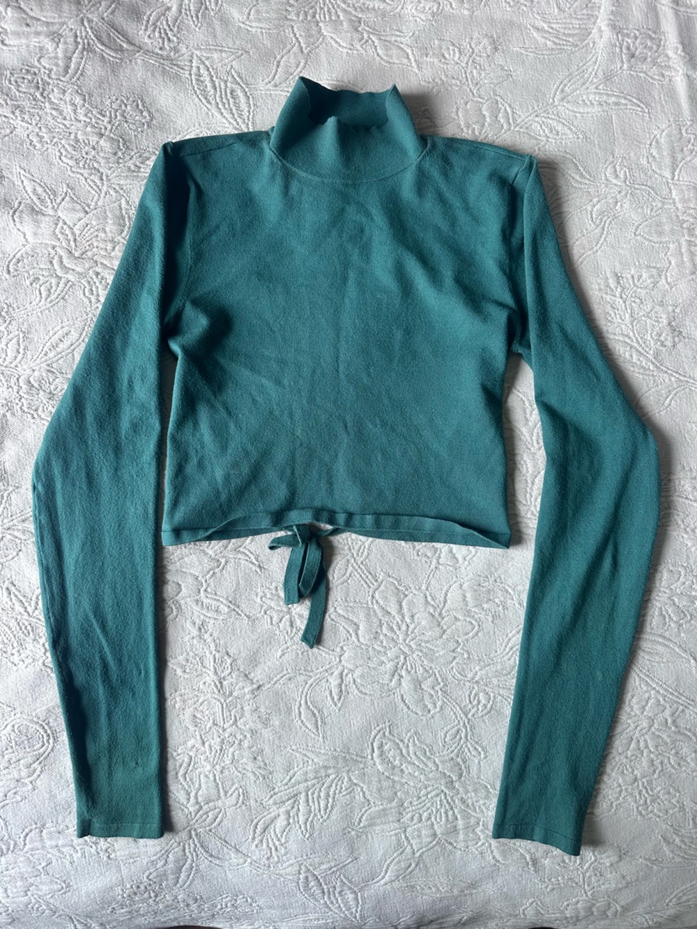 Sunday Best Forest Green Knit Top